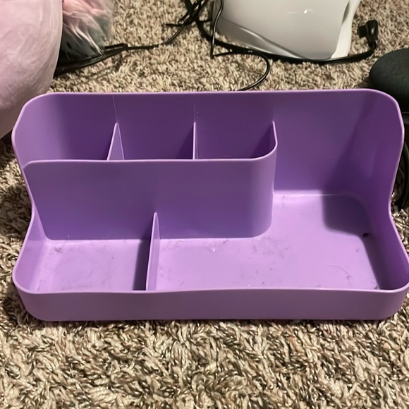 Cute Purple Makeup Organizer - Picture 1 of 1